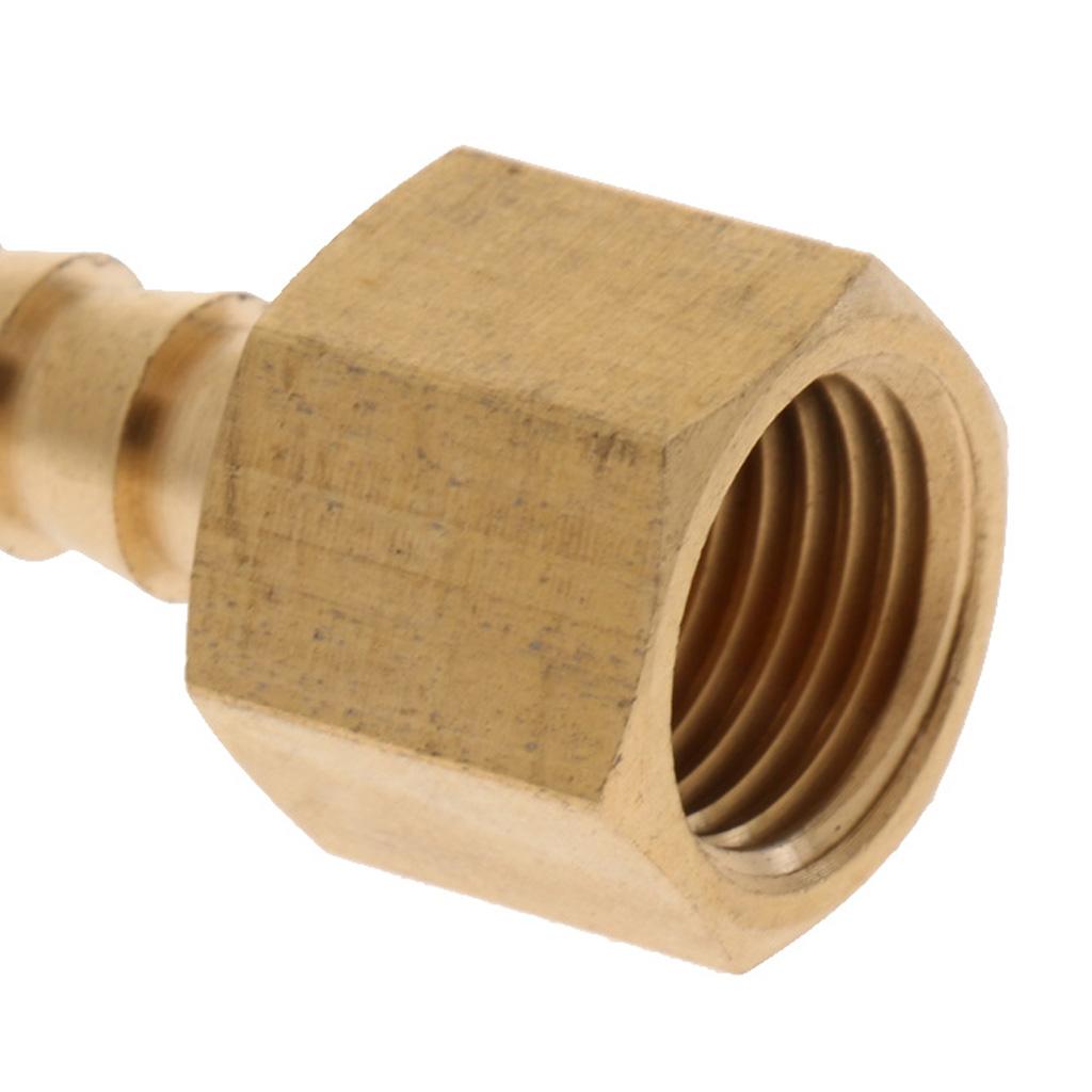 Brass Female Hose Fitting, Connector Coupler Adapter Barb BSP 2