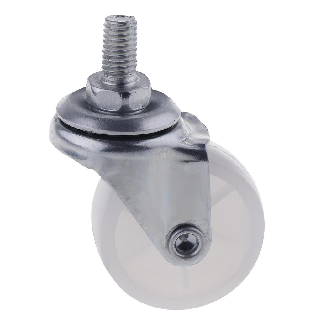 1.5inch Furniture Pram Chair Universal Swivel Wheel Caster Replacement PP