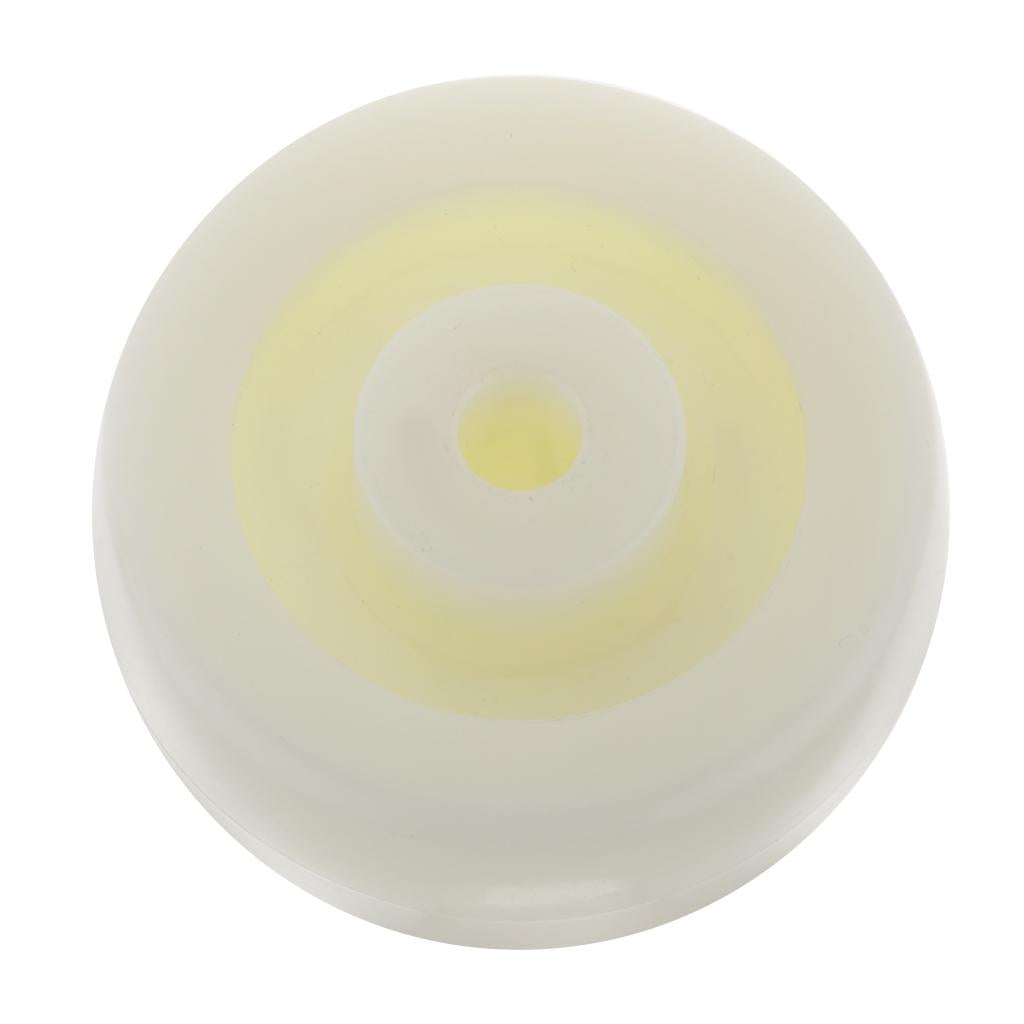 White PP Caster Wheels Replacement Accessory for Office Chair Sofa 3 Inch