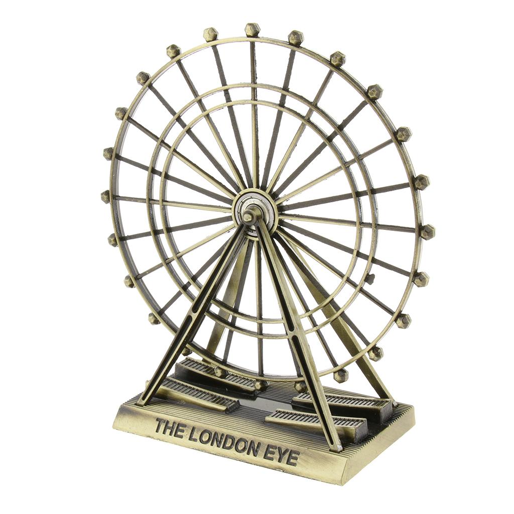 Metal Desktop Sky Wheel Ornament Office Decoration Style 2