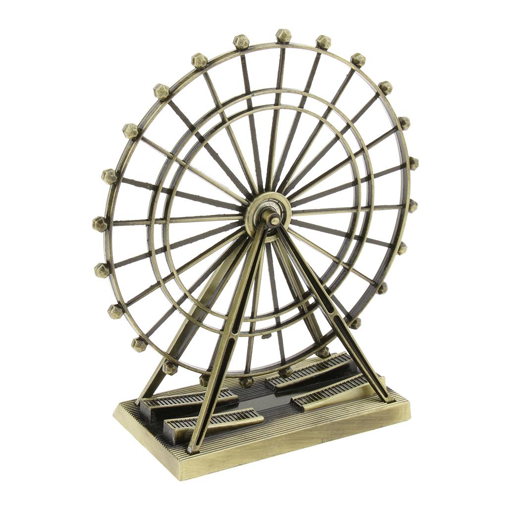 Metal Desktop Sky Wheel Ornament Office Decoration Style 2