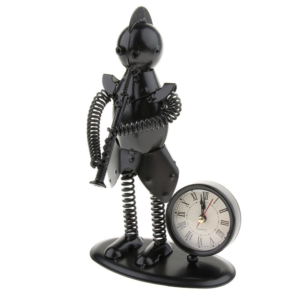 Metal Instrument Player Office Table Desktop Ornament Recorder Player