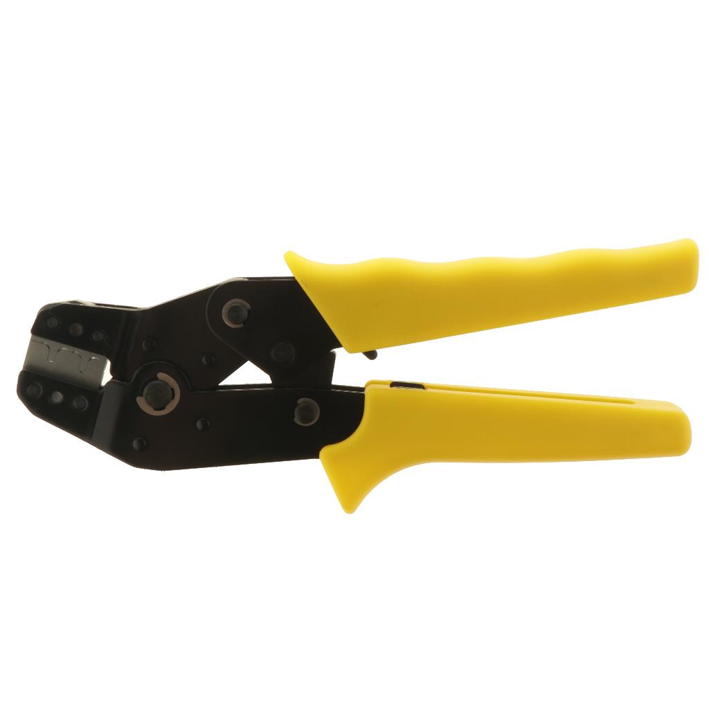 Ratcheting Wire Crimping Tool Cable Terminal Crimper Pliers 0.08-0.5mm²