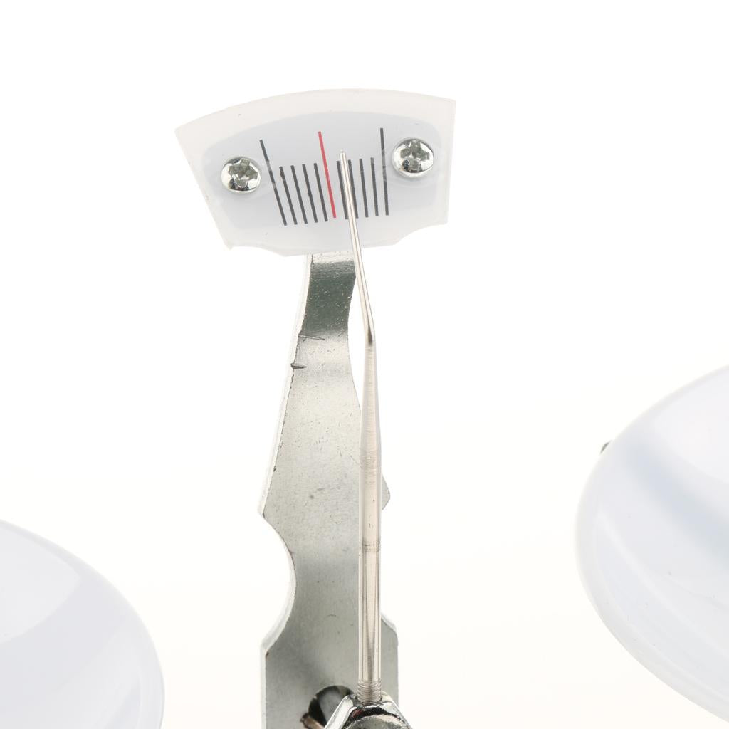 200 Gram Table Balance Scale with 6 Weights Physics Science Toy Lab Supplies