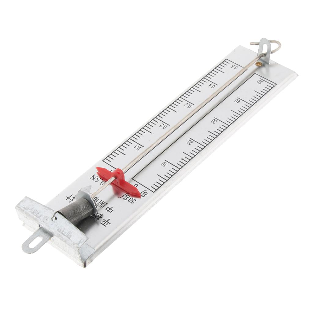 0.5N Physics Newton Force Meter Spring Dynamometer Spring Dual Scale Balance 19cm Length
