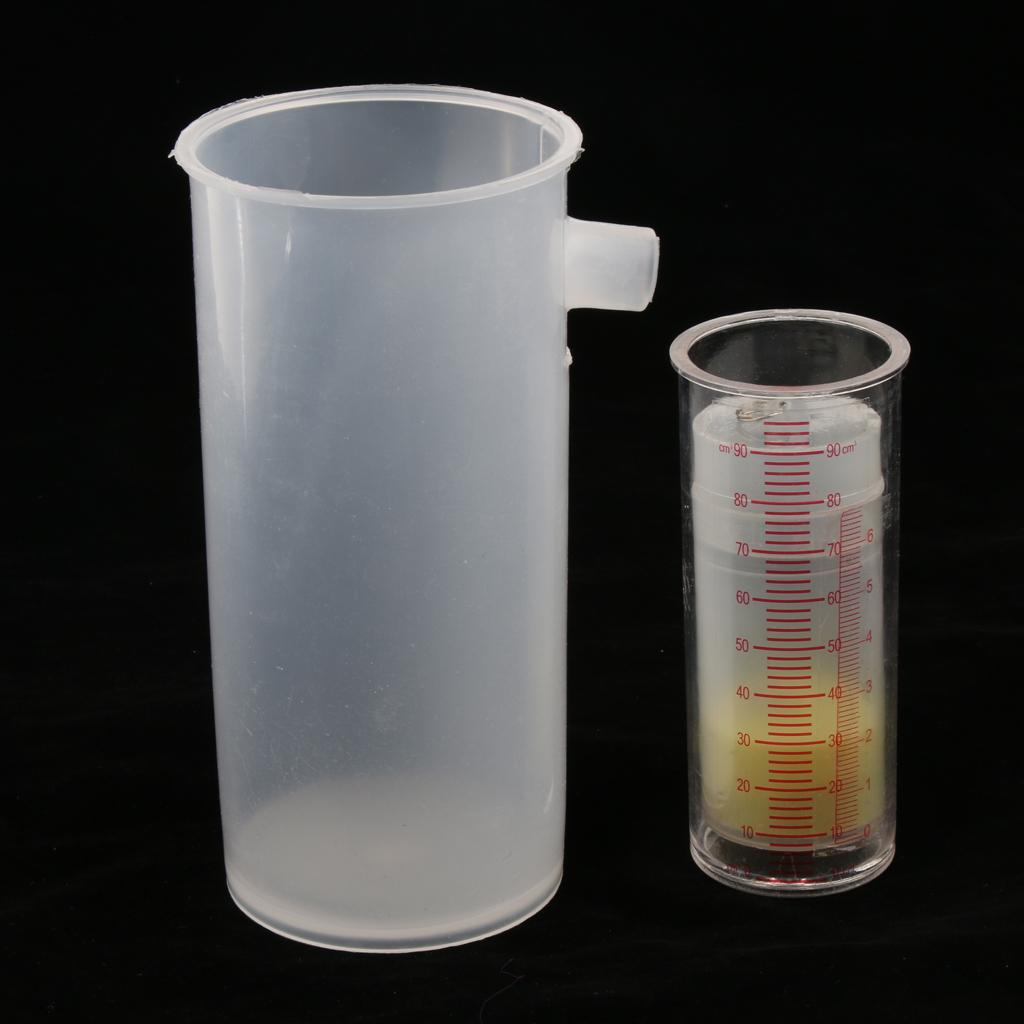 Overflow Can Plastic Beaker w/ Pour Spout Archimedes Principle Teaching Kits