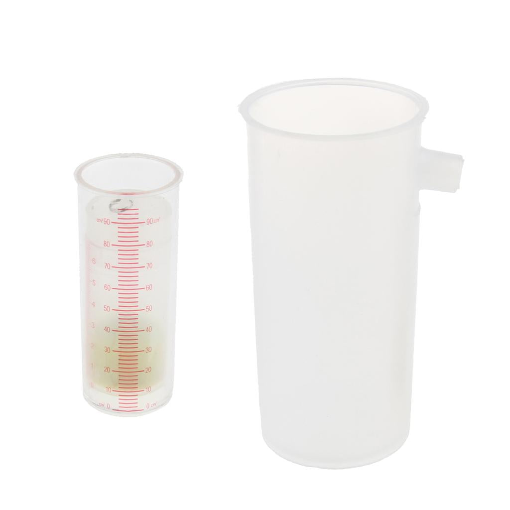 Overflow Can Plastic Beaker w/ Pour Spout Archimedes Principle Teaching Kits