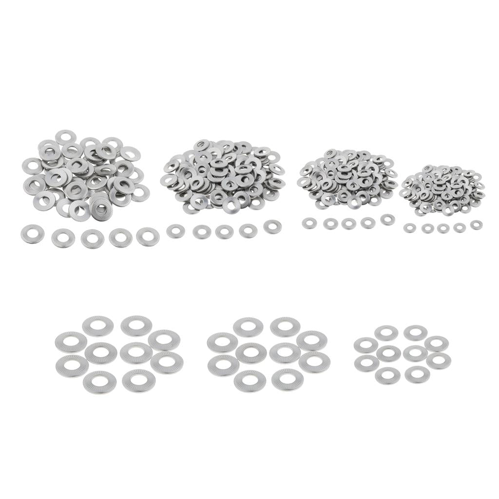 M3-M10 Flat Washer Gasket, Plain Washer for Screws Bolts 100 Pcs M3x8