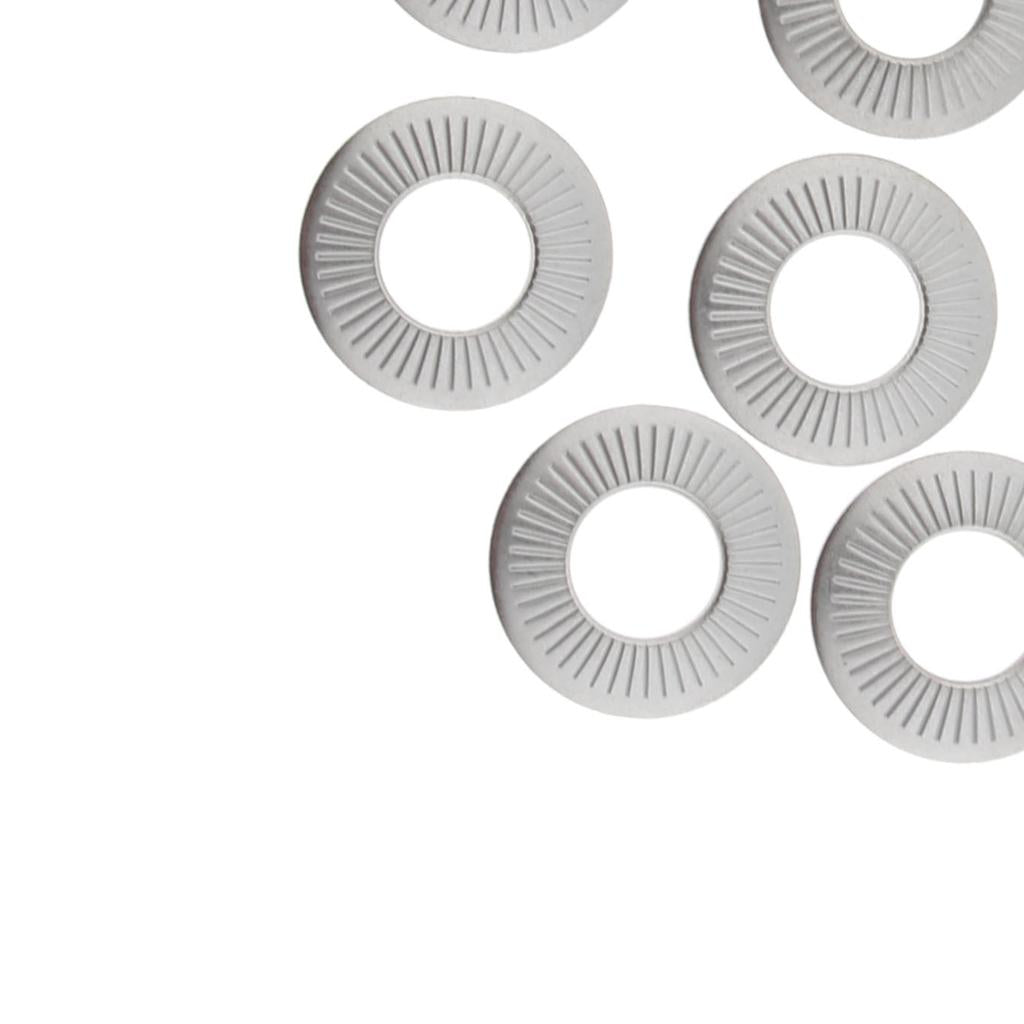 M3-M10 Flat Washer Gasket, Plain Washer for Screws Bolts 10 Pcs M8x18