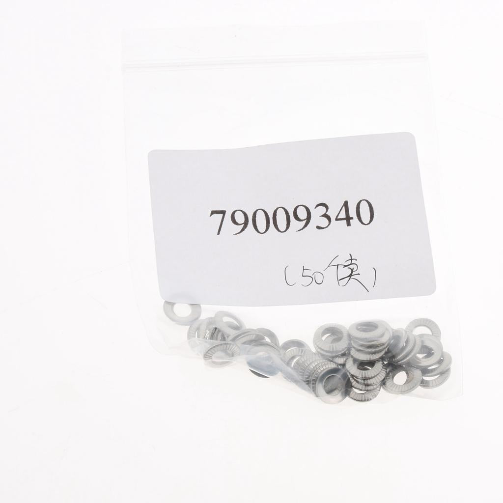 M3-M10 Flat Washer Gasket, Plain Washer for Screws Bolts 50 Pcs M4x8