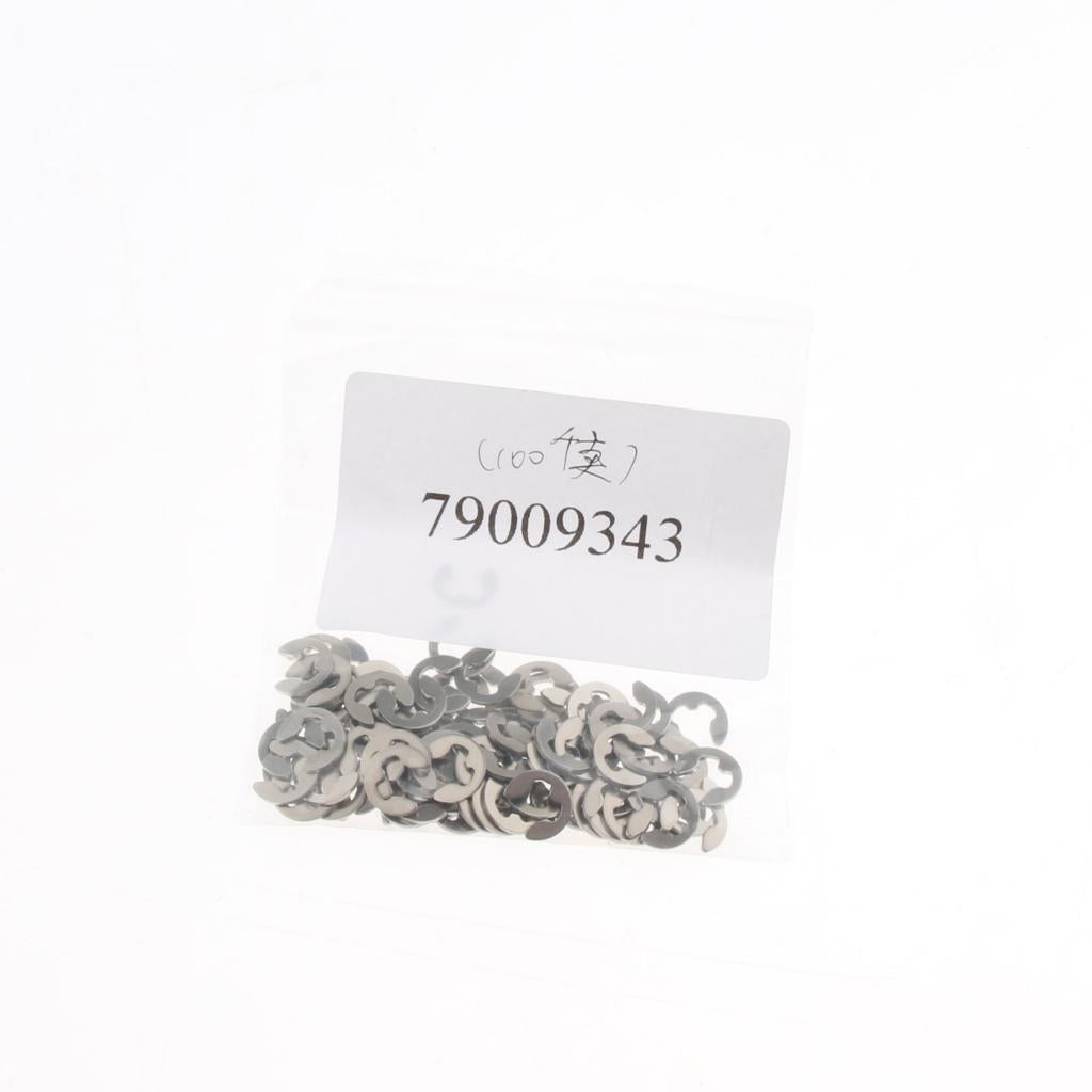 100PCS Stainless Steel E Clips Radially Assembled Retaining External Ring M4