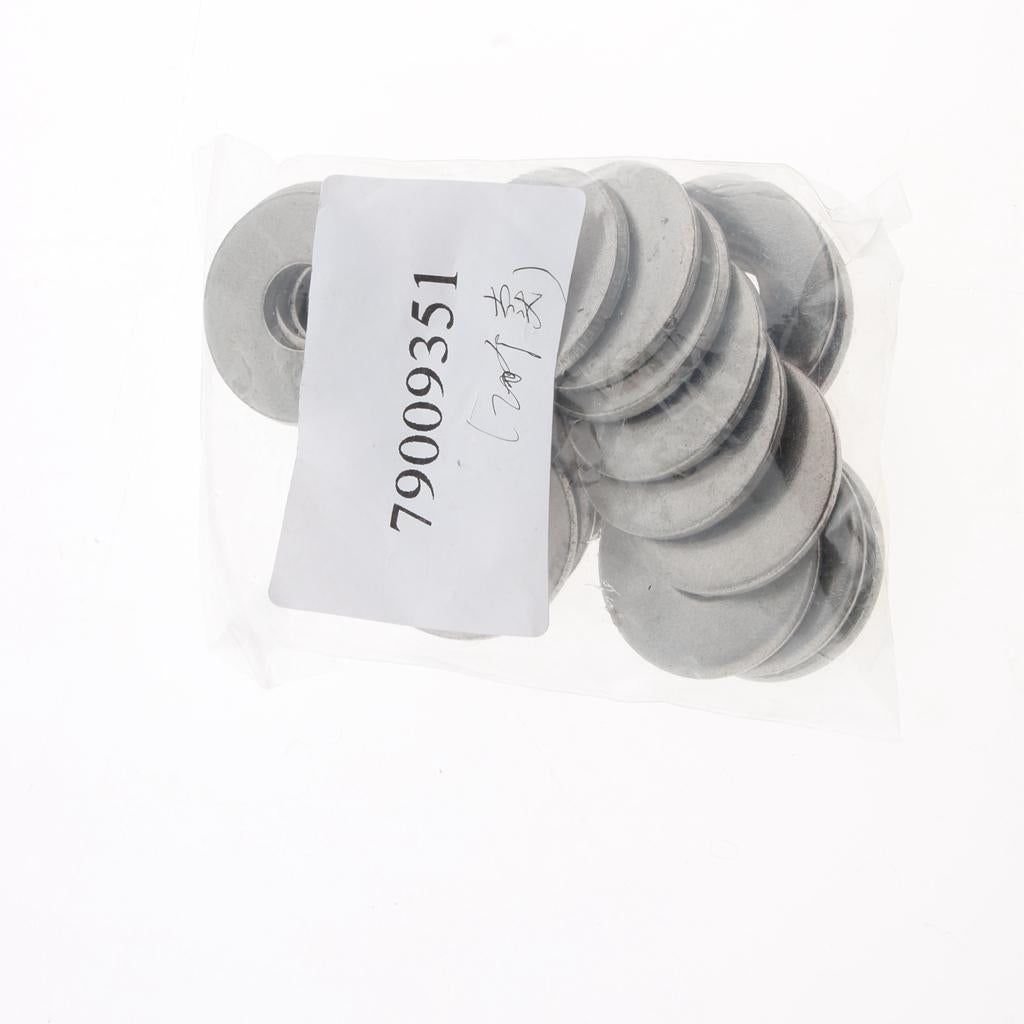 Stainless Steel Metric Flat Washers Screw Gasket Fasteners Spacers 20pcs M10