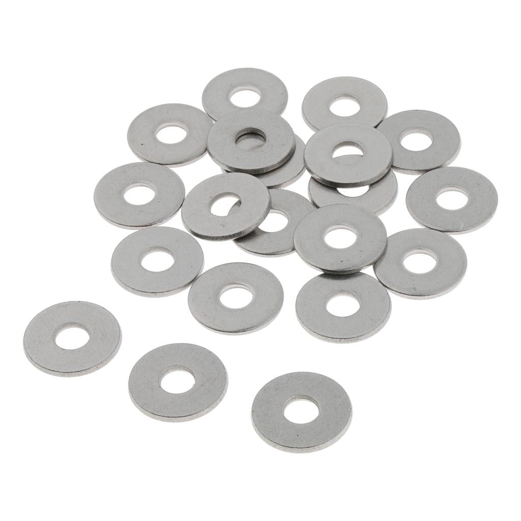 Stainless Steel Metric Flat Washers Screw Gasket Fasteners Spacers 20pcs M10