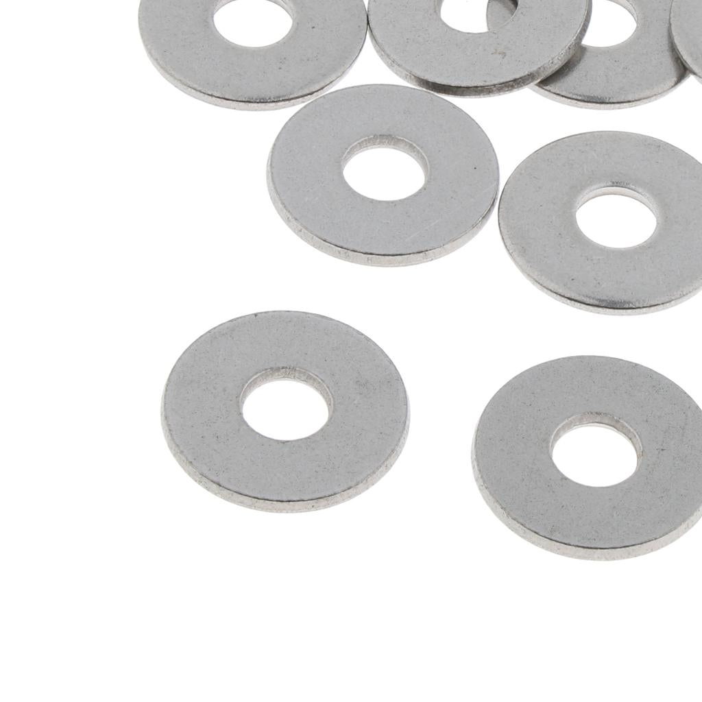 Stainless Steel Metric Flat Washers Screw Gasket Fasteners Spacers 20pcs M10