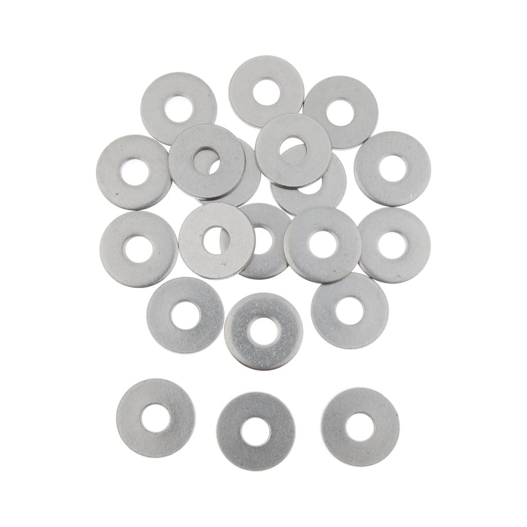 Stainless Steel Metric Flat Washers Screw Gasket Fasteners Spacers 20pcs M10