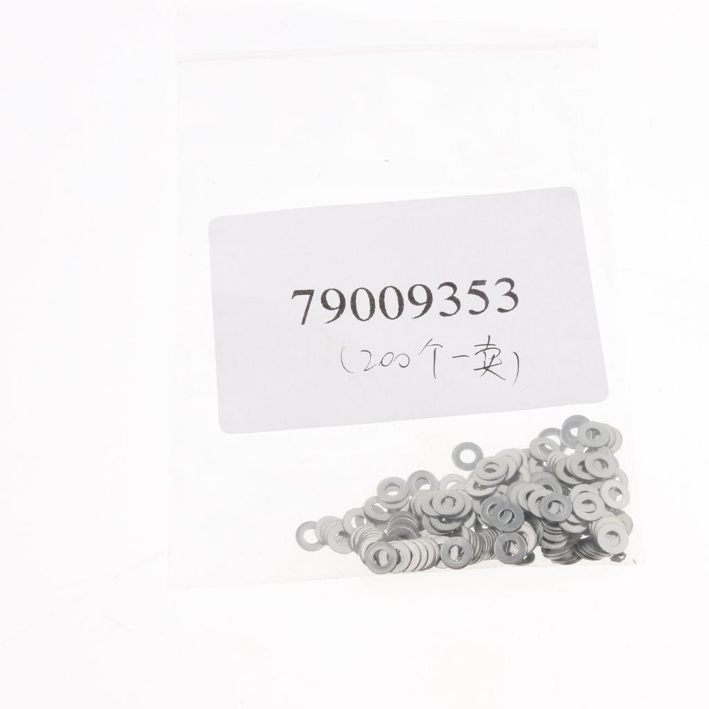 Stainless Metric Flat Washers Screw Gasket Fastener Spacers 200pcs M2