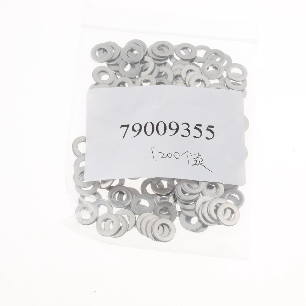 Stainless Metric Flat Washers Screw Gasket Fastener Spacers 200pcs M4