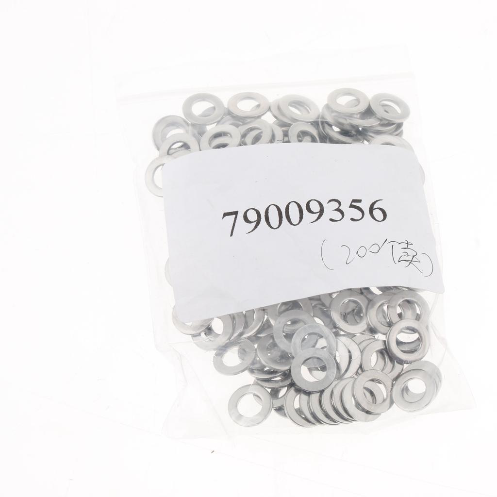 Stainless Metric Flat Washers Screw Gasket Fastener Spacers 200pcs M5