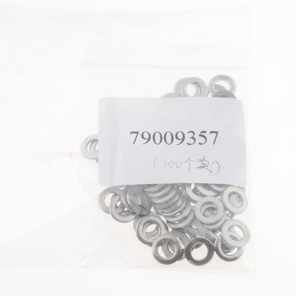 Stainless Metric Flat Washers Screw Gasket Fastener Spacers 100pcs M6