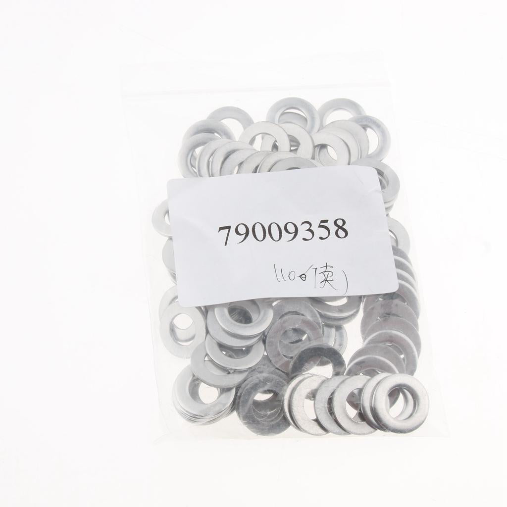 Stainless Metric Flat Washers Screw Gasket Fastener Spacers 100pcs M8