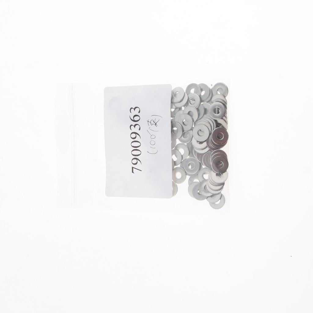 100pcs Stainless Metric Flat Washers Screw Gasket Fastener Spacers M3 100pcs