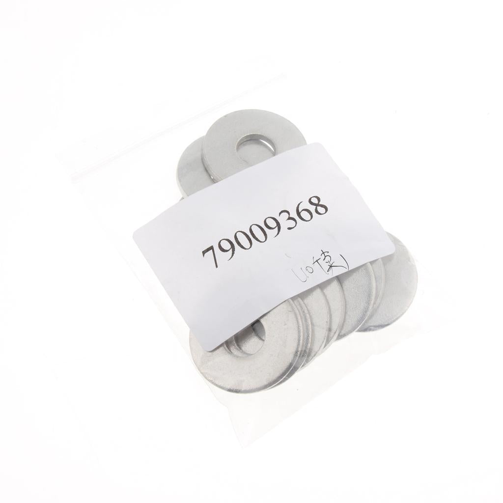 100pcs Stainless Metric Flat Washers Screw Gasket Fastener Spacers M10 10pcs