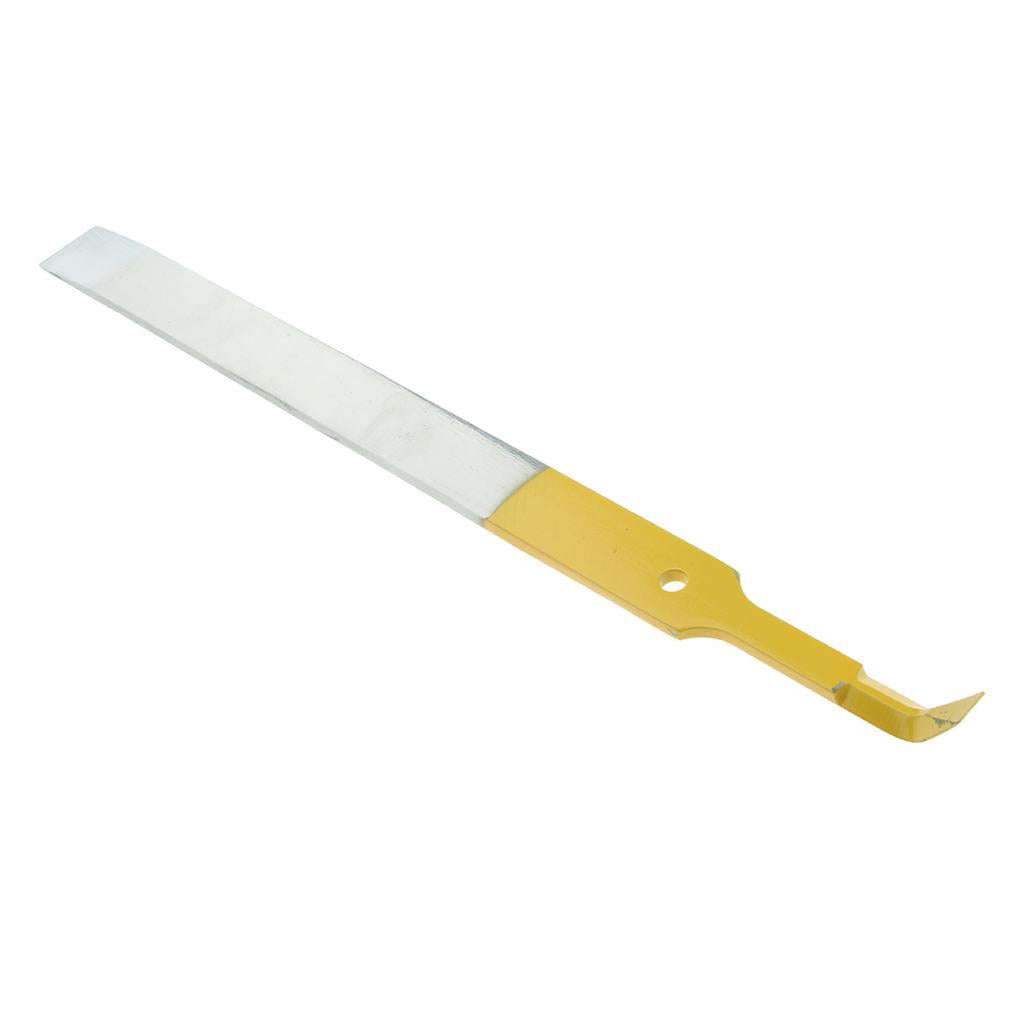 Stainless Steel Hive Tool Beekeeper Scraper Yellow Tail Beekeeping Scraper