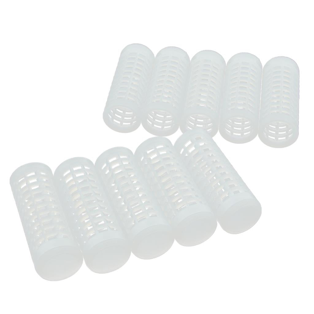 10Pcs Queen Bee Cage Beekeeping Beekeeper Equipment Tool Roller Cage Plastic