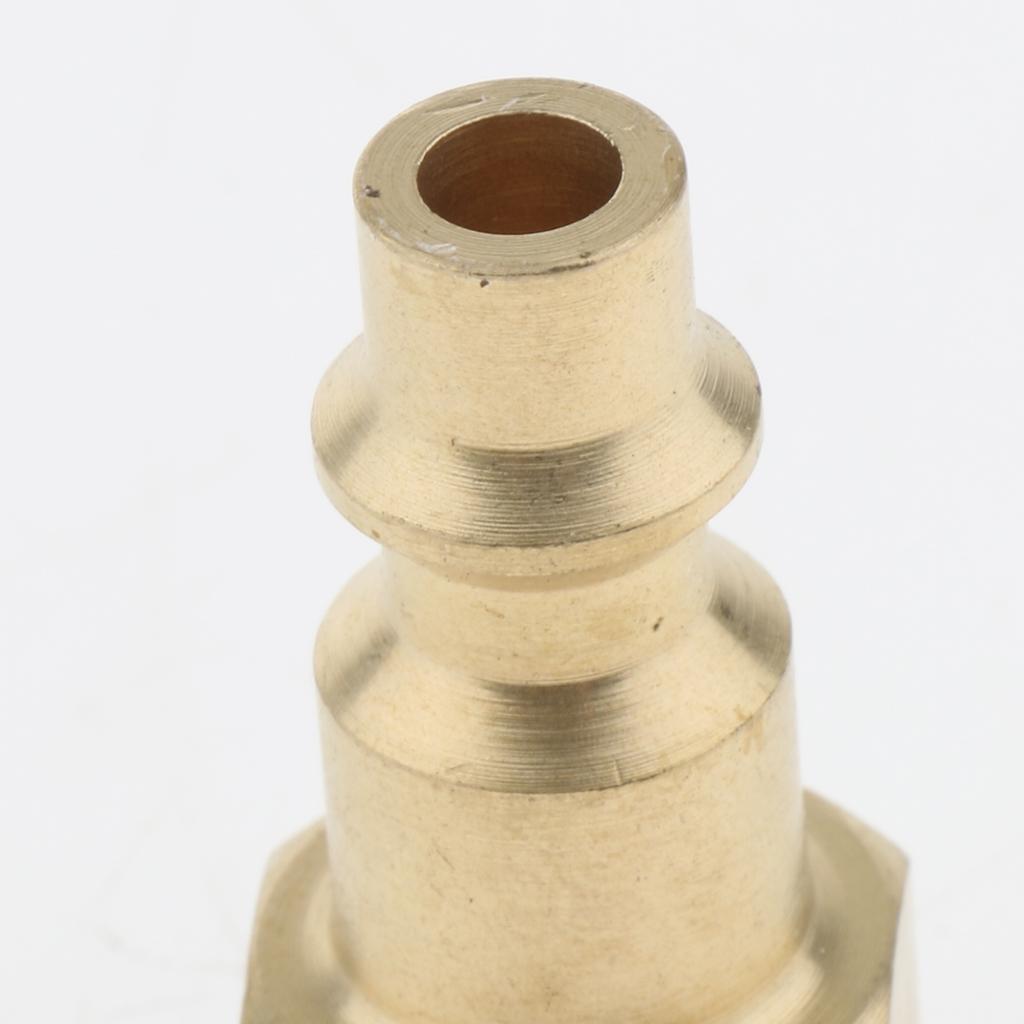 Heavy Duty Quick Coupler Air Hose Connector Fittings 1/4" NPT Tools Plug