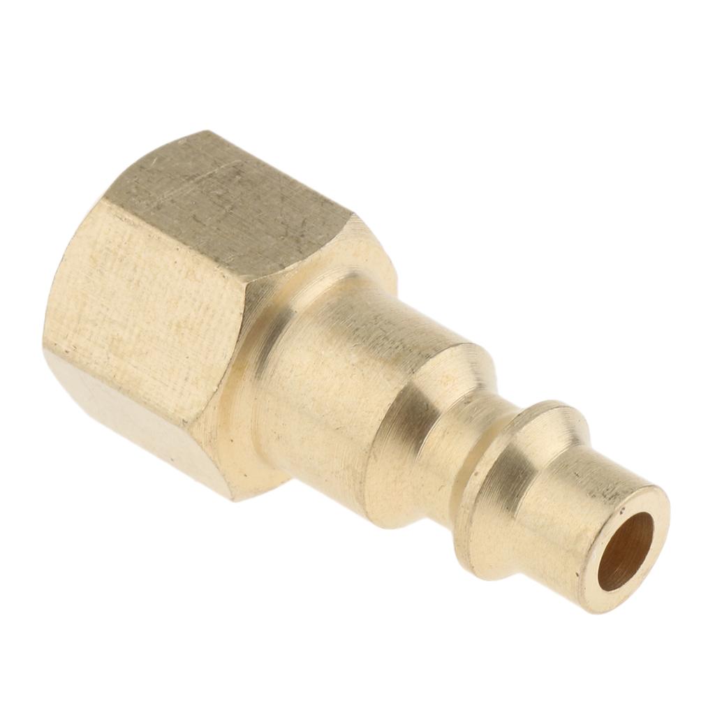 Heavy Duty Quick Coupler Air Hose Connector Fittings 1/4" NPT Tools Plug