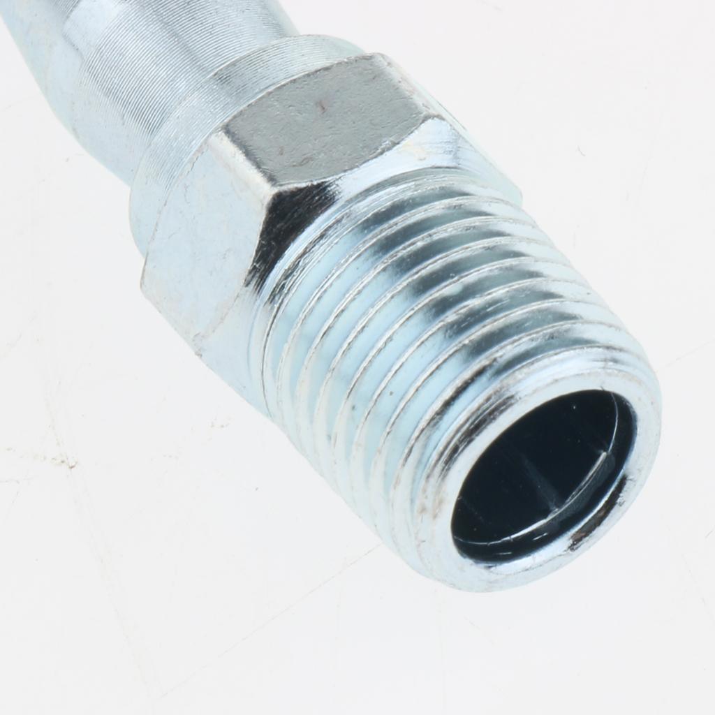 Heavy Duty Quick Coupler Air Hose Connector Fittings 1/4 inch PT Tools Plug, Corrosion-Resistant
