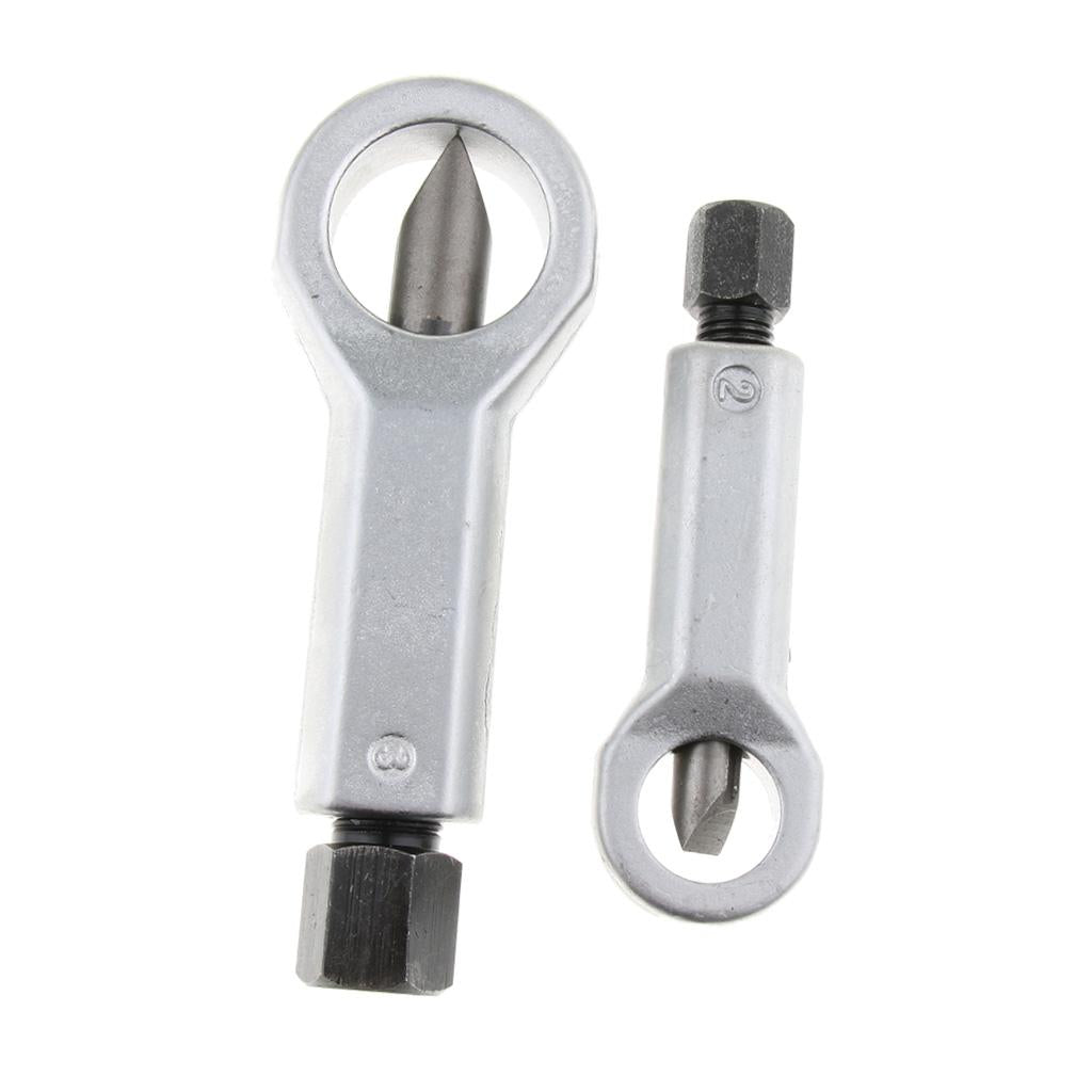 2PCS Set Nut Splitter Nut Rusted Seized Crackers Remover Cutter