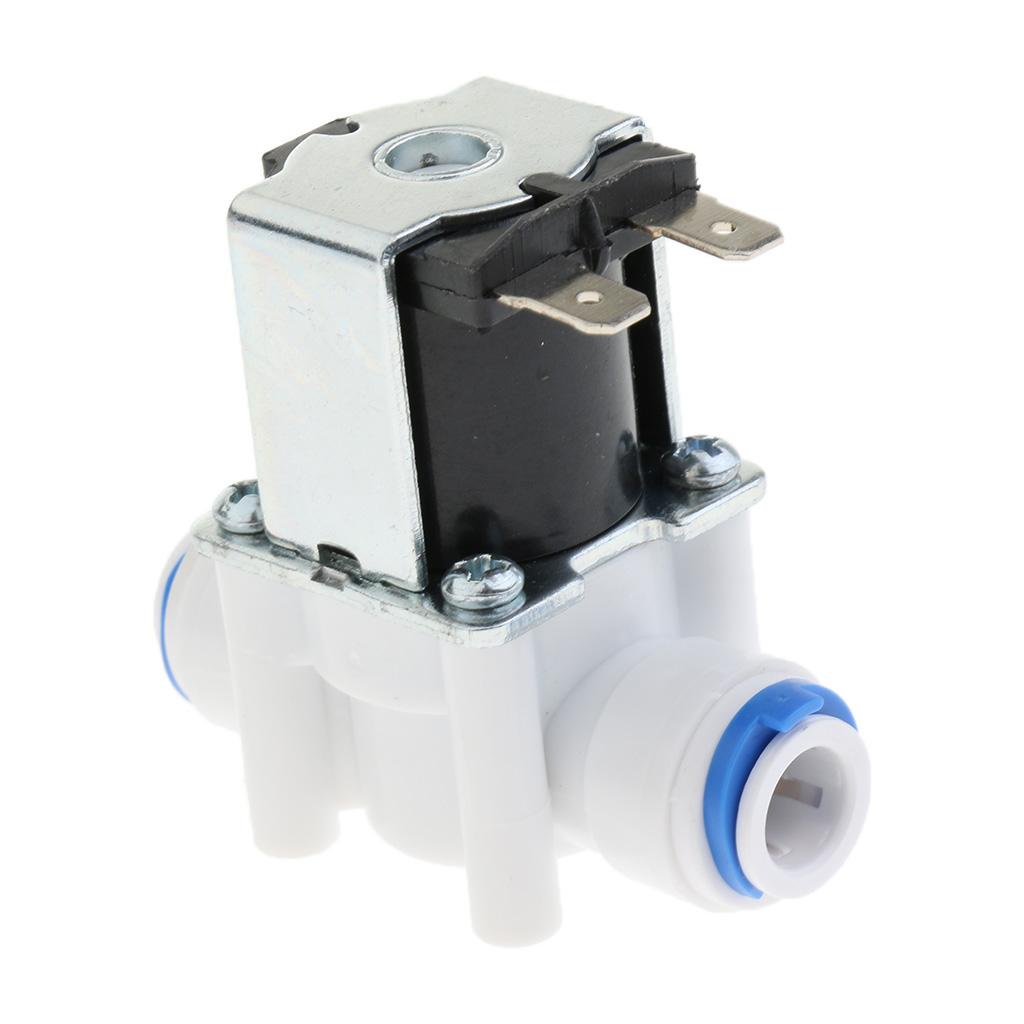 3/8 Inch 24V Water Solenoid Valve N/C Normally Closed, Adjustable flow, used for Reverse Osmosis Systems