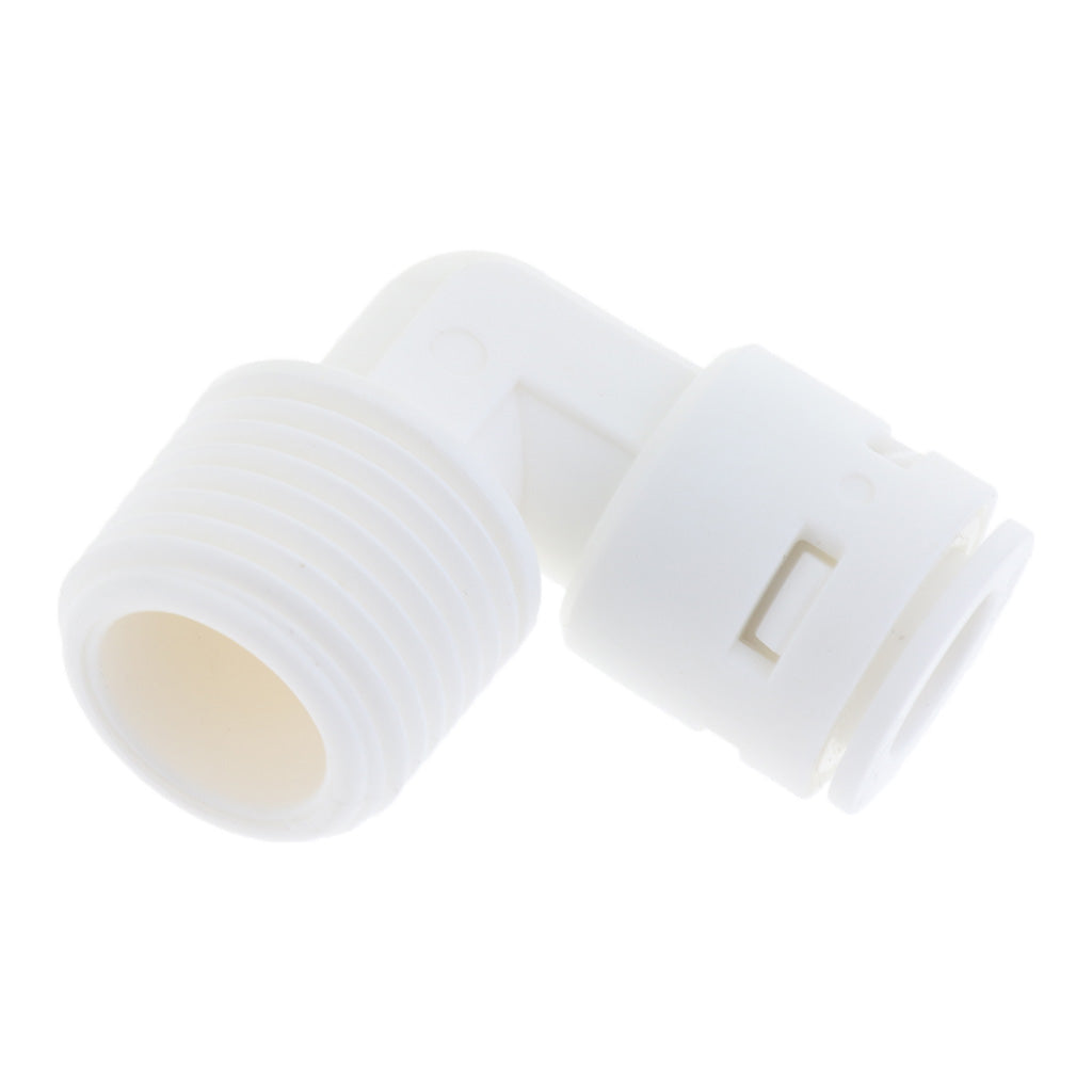 1/2 to 3/8'' Male Elbow Fitting Connector Connection Water Filters/RO System