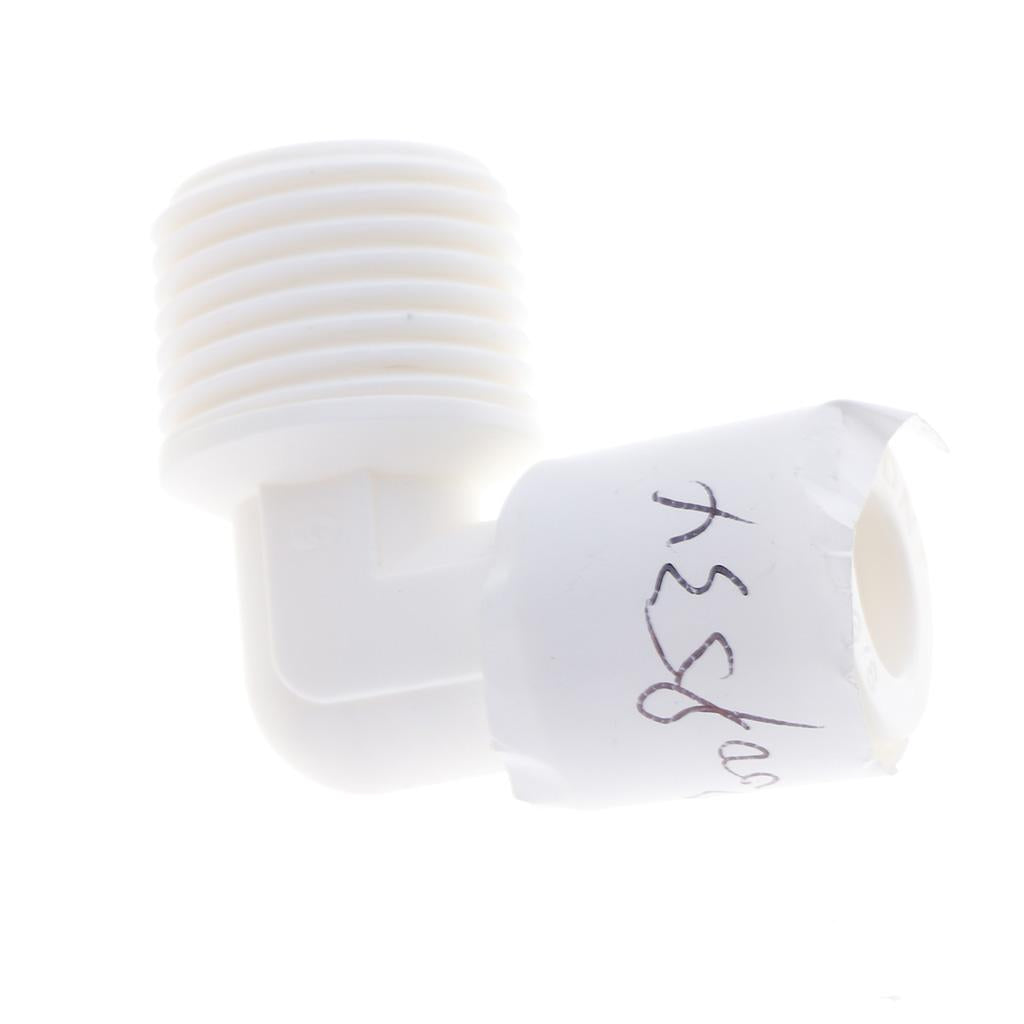 1/2 to 3/8'' Male Elbow Fitting Connector Connection Water Filters/RO System