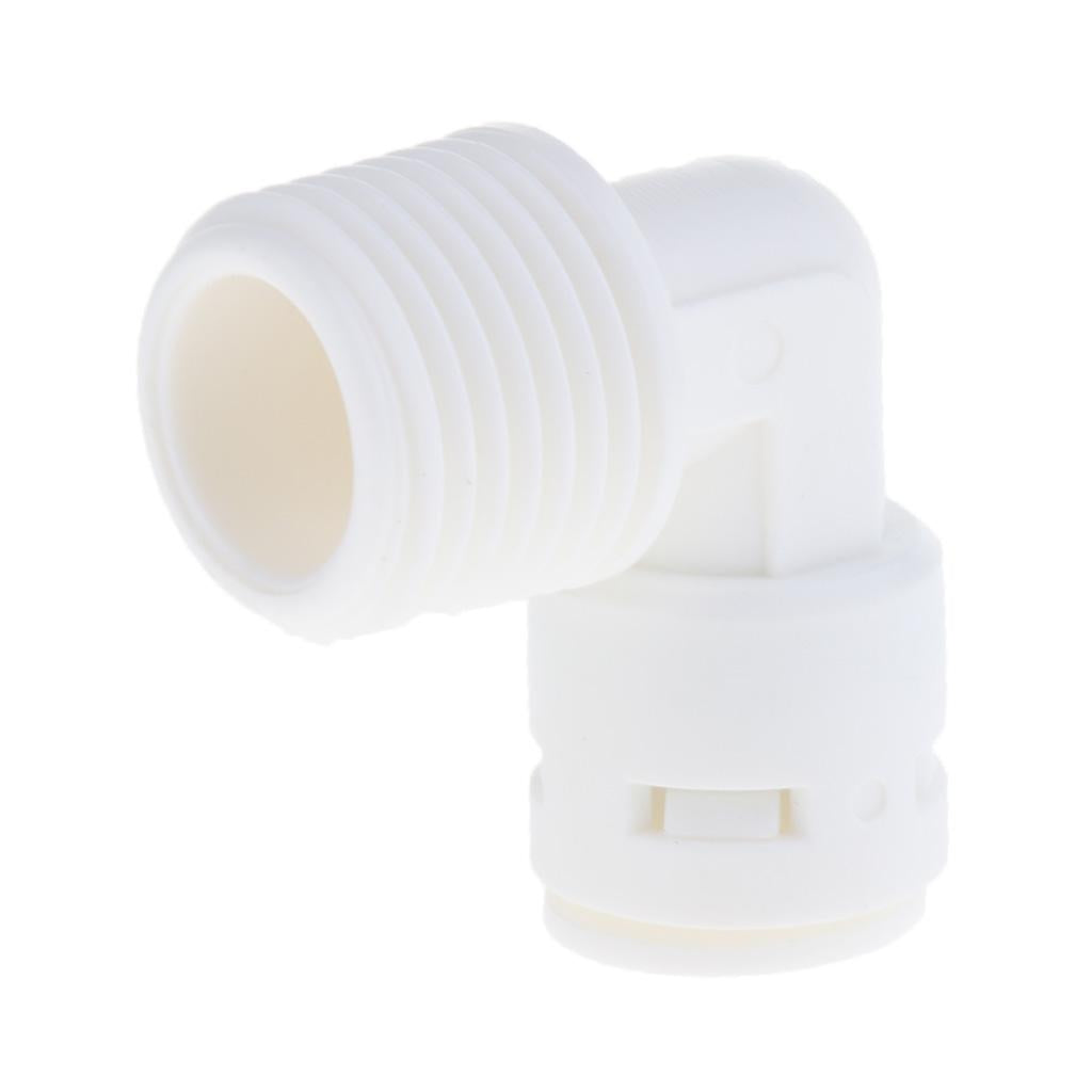 1/2 to 3/8'' Male Elbow Fitting Connector Connection Water Filters/RO System