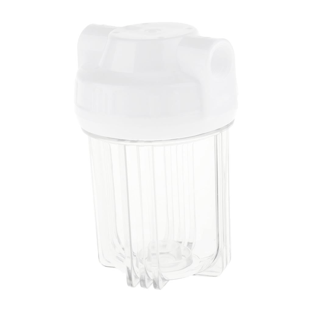 Water Purifier Prefilter Bottle Sediment Filter 1/2'' 3/8'' Inlet Outlet 20mm