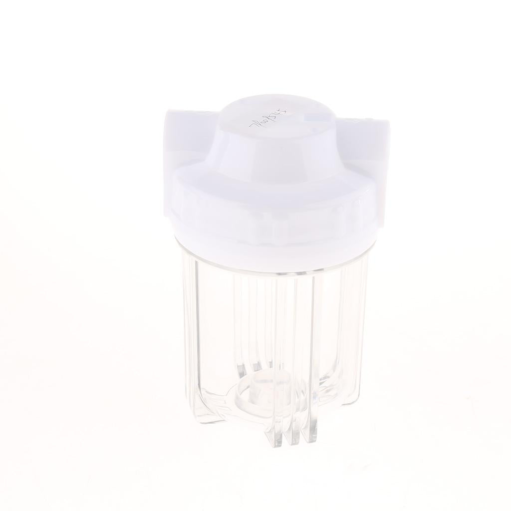 Water Purifier Prefilter Bottle Sediment Filter 1/2'' 3/8'' Inlet Outlet 20mm