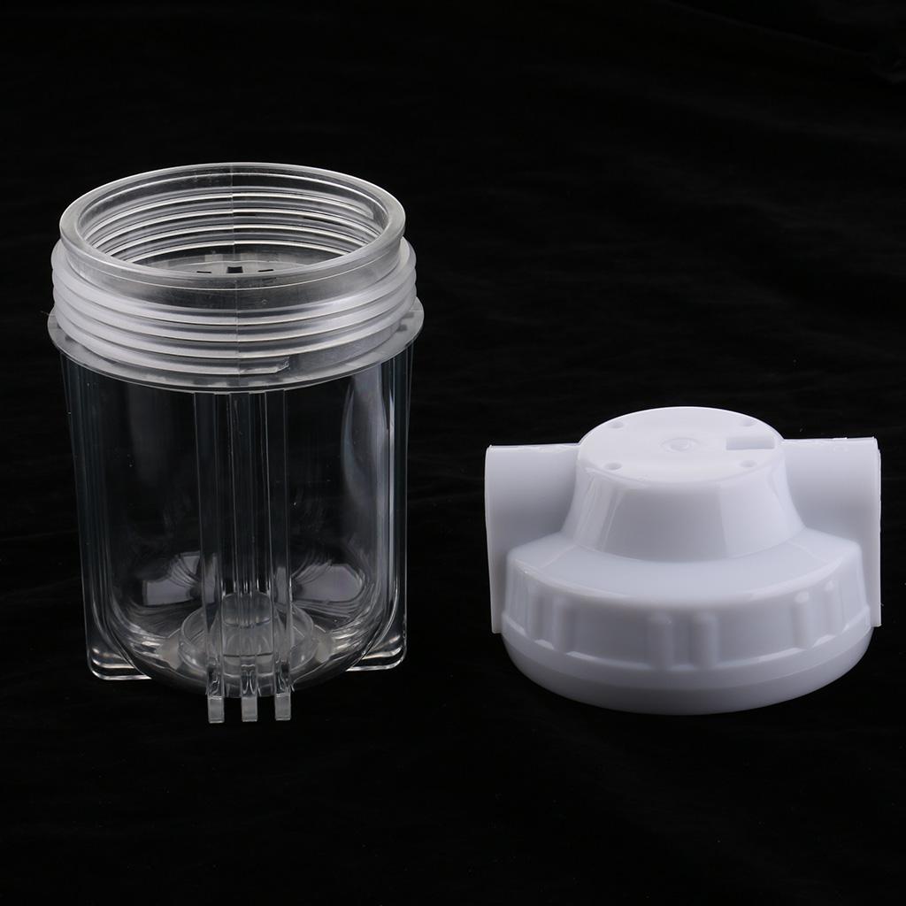 Water Purifier Prefilter Bottle Sediment Filter 1/2'' 3/8'' Inlet Outlet 20mm