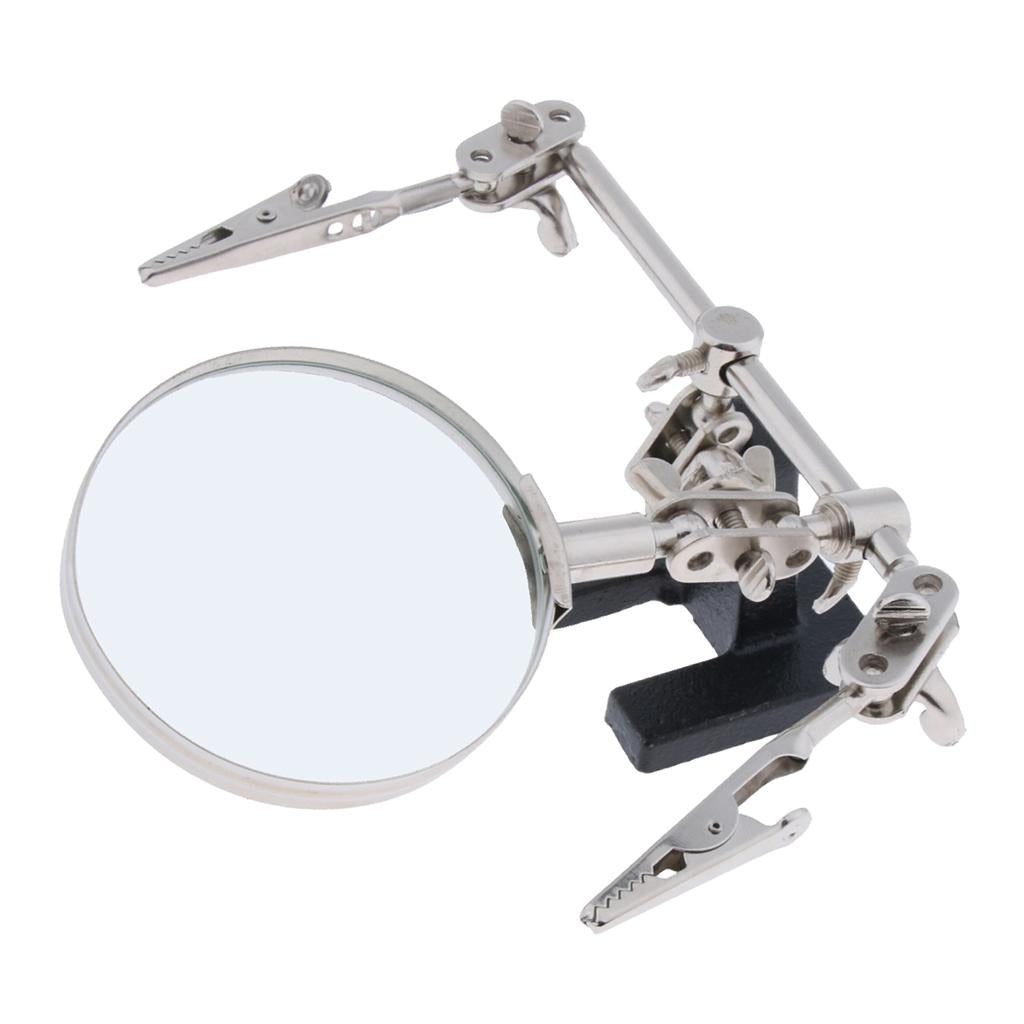 Helping Hand Magnifier Third Hand for Soldering Crafts/ Beads/ Jewelry Watch