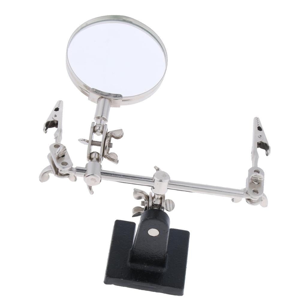 Helping Hand Magnifier Third Hand for Soldering Crafts/ Beads/ Jewelry Watch