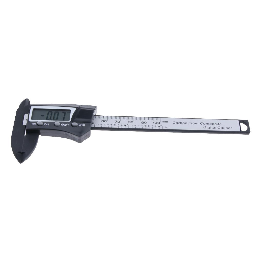 100mm Digital Sliding Vernier Caliper Gauge Measure Tool Ruler mm/inch