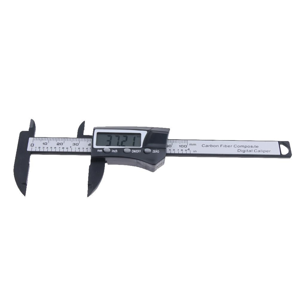 100mm Digital Sliding Vernier Caliper Gauge Measure Tool Ruler mm/inch