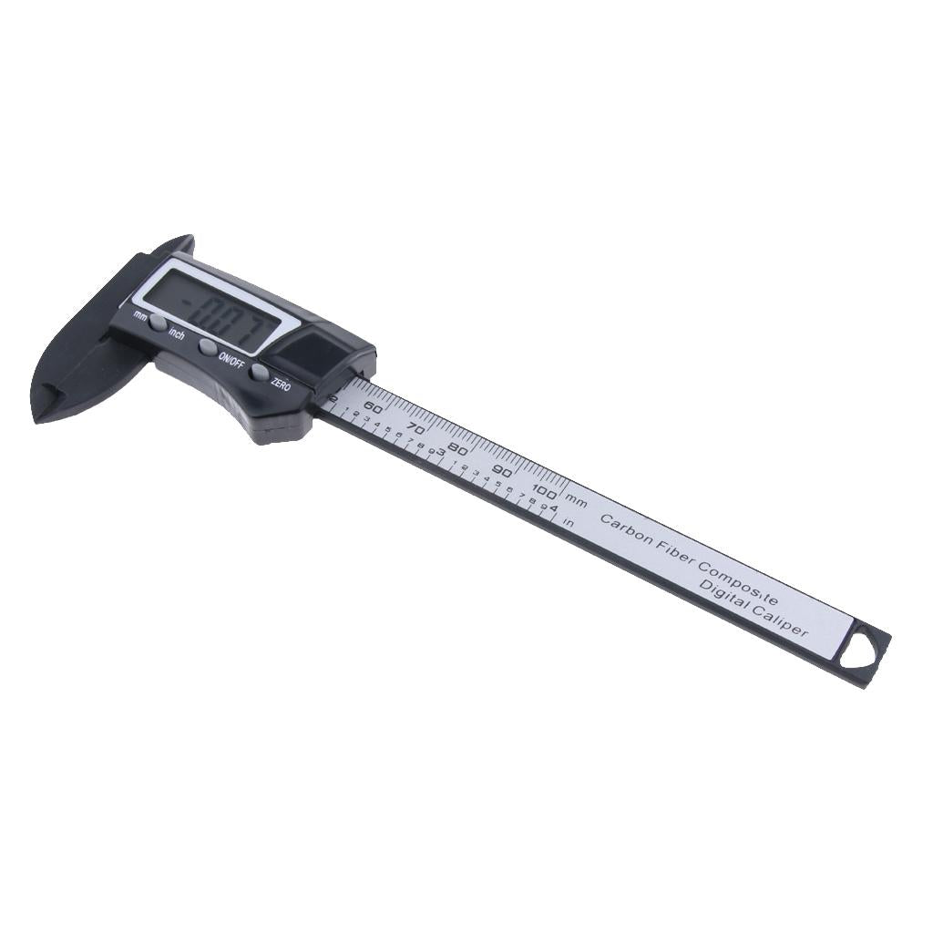 100mm Digital Sliding Vernier Caliper Gauge Measure Tool Ruler mm/inch