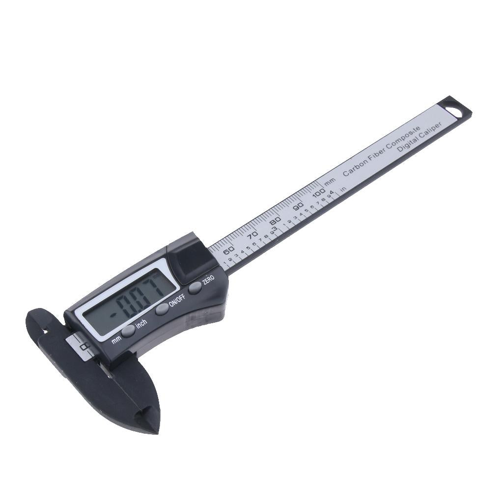 100mm Digital Sliding Vernier Caliper Gauge Measure Tool Ruler mm/inch