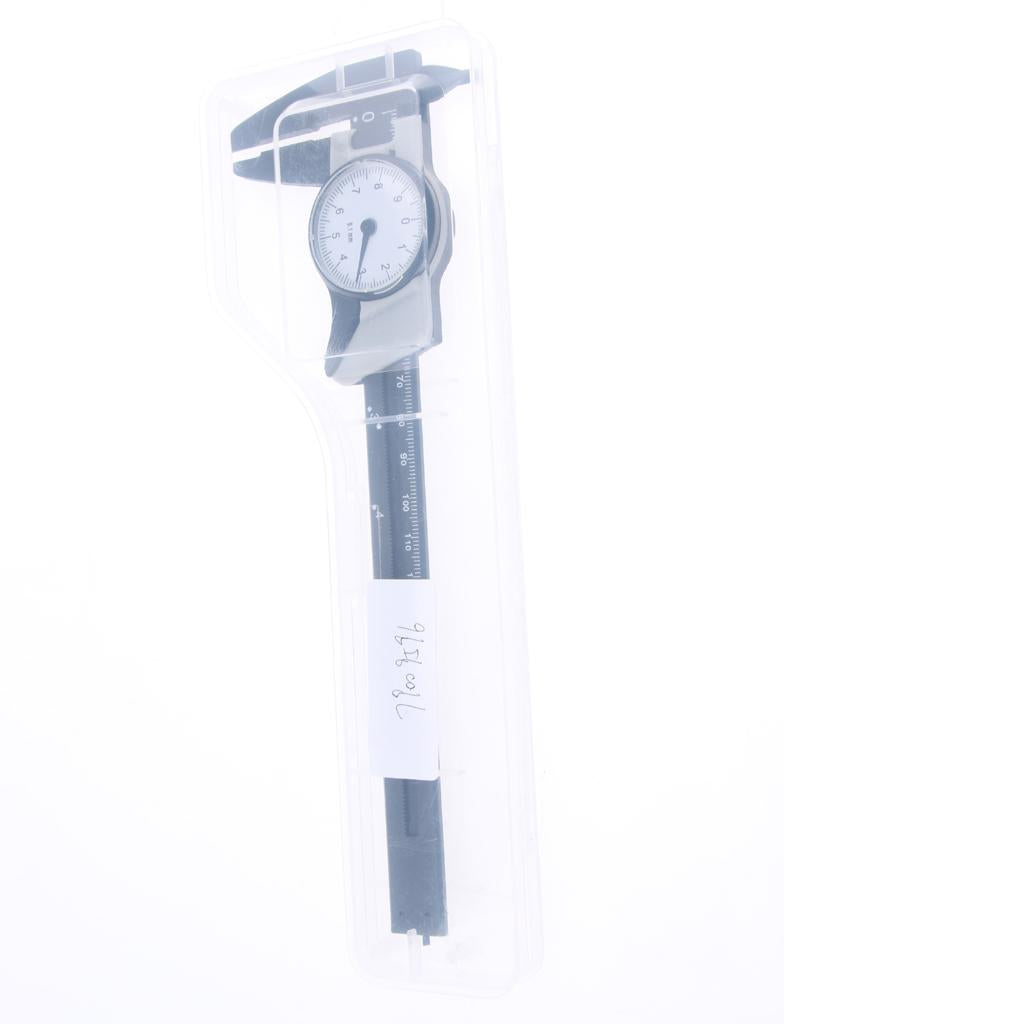 0-150 mm 0.1 mm Dial Caliper Gauge Shock proof Vernier Calipers Micrometer Black