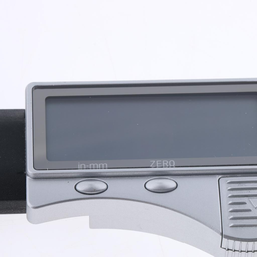 Electronic Digital Depth Gauge Tire Tread Gauge LCD Depth Gauge 0-1inch Digital Depth Measurement Tool