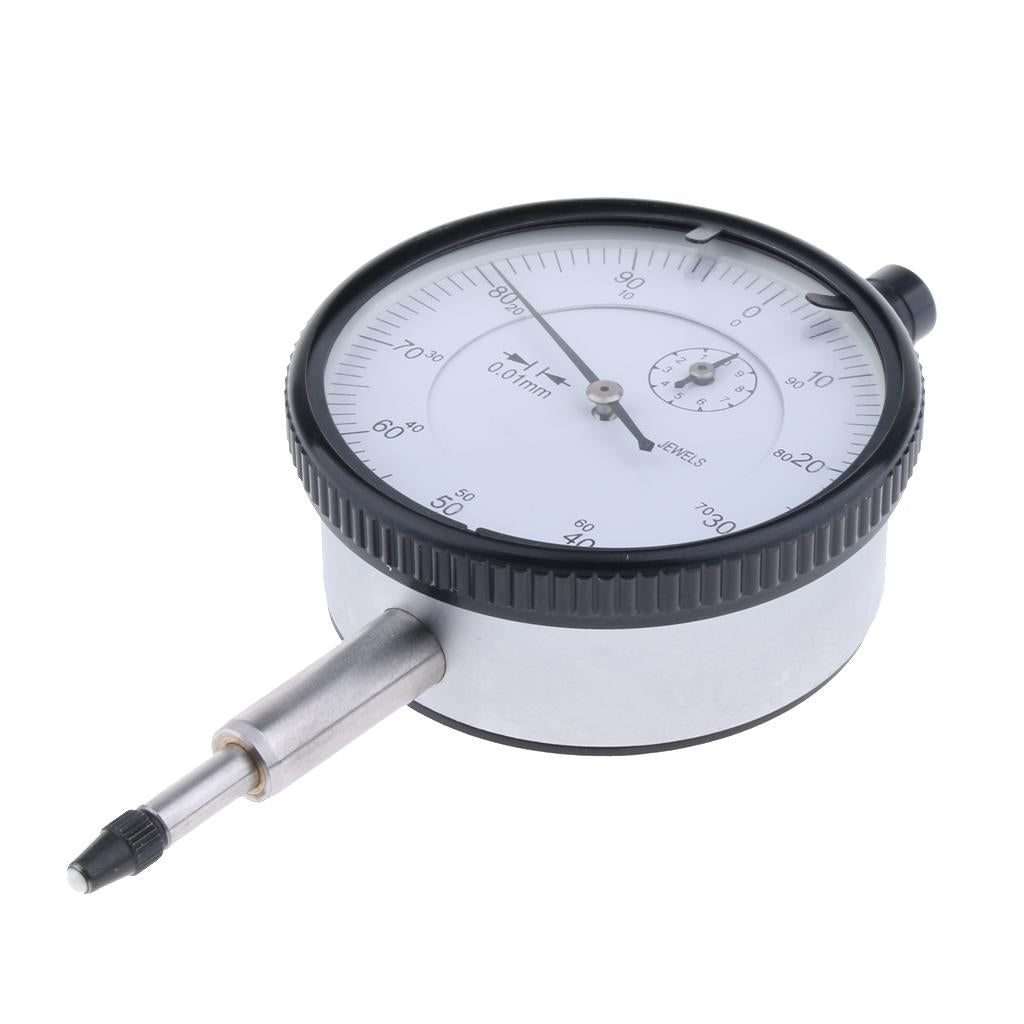 Precision Dial Test Indicator 0.01 Mm 0-10 Mm Test Dial Indicator Gauge, Easy to use