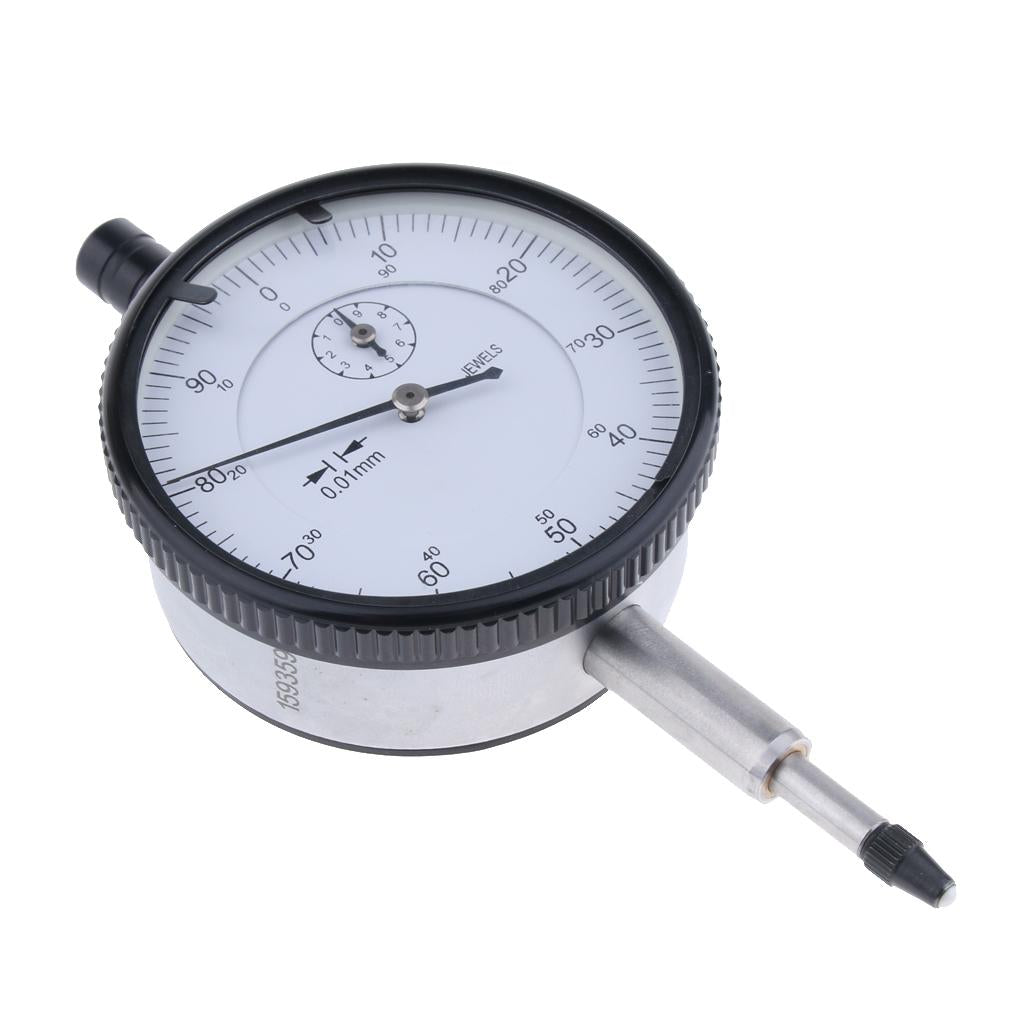 Precision Dial Test Indicator 0.01 Mm 0-10 Mm Test Dial Indicator Gauge, Easy to use