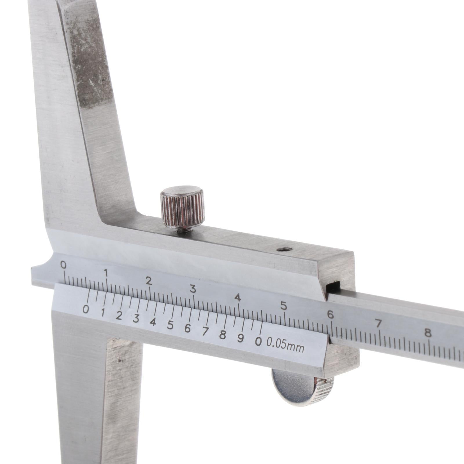 Stainless Steel Vernier Depth Gauge Gage, Depth Vernier Caliper 0-150mm